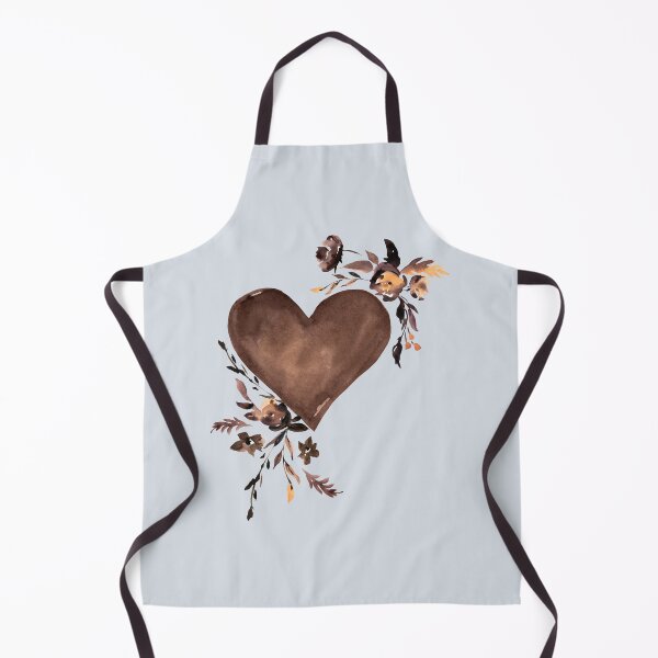 Item preview, Beautiful Boho Aesthetic Brown Heart Florals For February 14th Valentines Day designed and sold by Flowerartlovers.