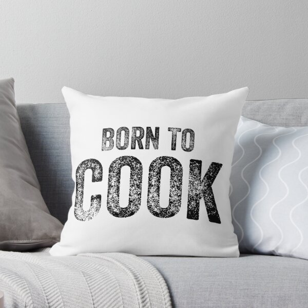 Item preview, Born To Cook (Big Black Text) designed and sold by STUDIO-72.