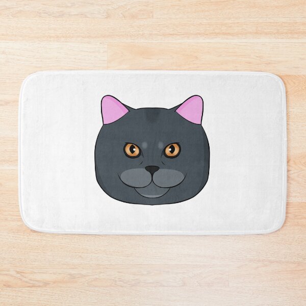 Item preview, British Shorthair cat face designed and sold by MaxFilms.