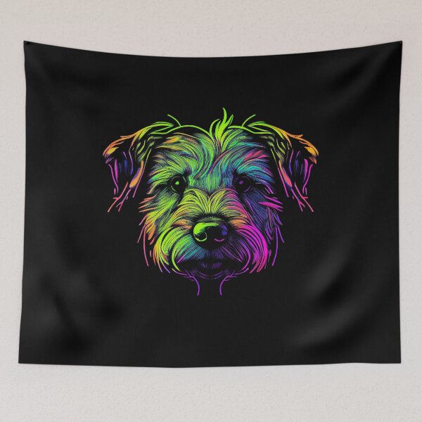 Item preview, Dandie Dinmont Terrier Dog Colorful Paint Splash designed and sold by rafaeltto.