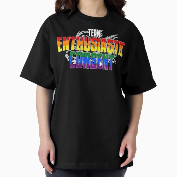 Item preview, Team Enthusiastic Consent (LGBT) designed and sold by Allison Holt.