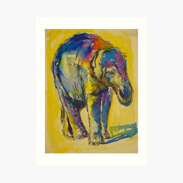 Colour me happy Art Print