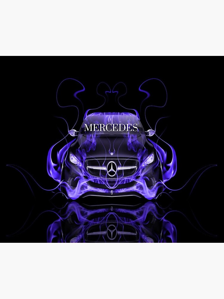 Mercedes Logo Sticker Decal Greeting Card for Sale by tankarma