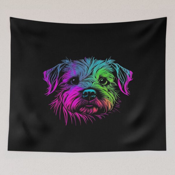 Item preview, Dandie Dinmont Terrier Dog Colorful Paint Splash designed and sold by rafaeltto.