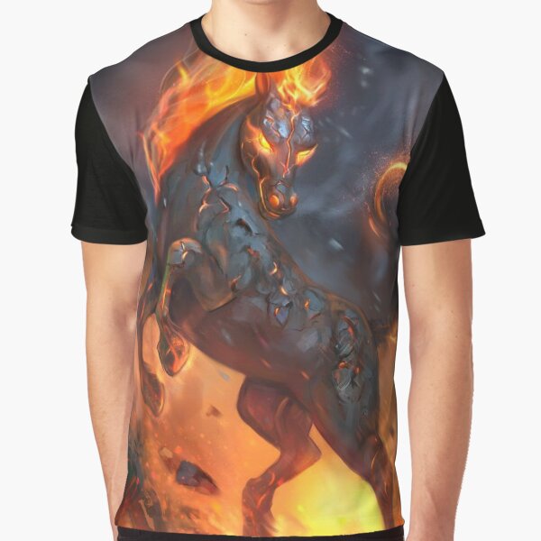 Item preview, Horse in flame fire   designed and sold by Nahas2020.