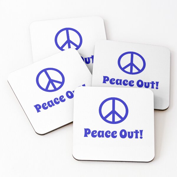 Item preview, Peace Out designed and sold by CrankyOldDude.