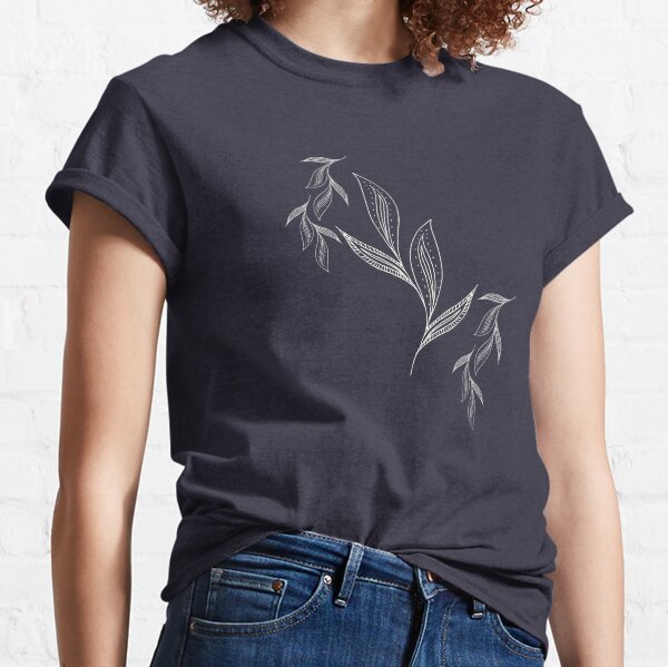 Indigo Foliage Classic T-Shirt