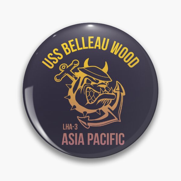 Item preview, USS Belleau Wood Devil Dogs, LHA-3 Asia Pacific designed and sold by pineconebutter.