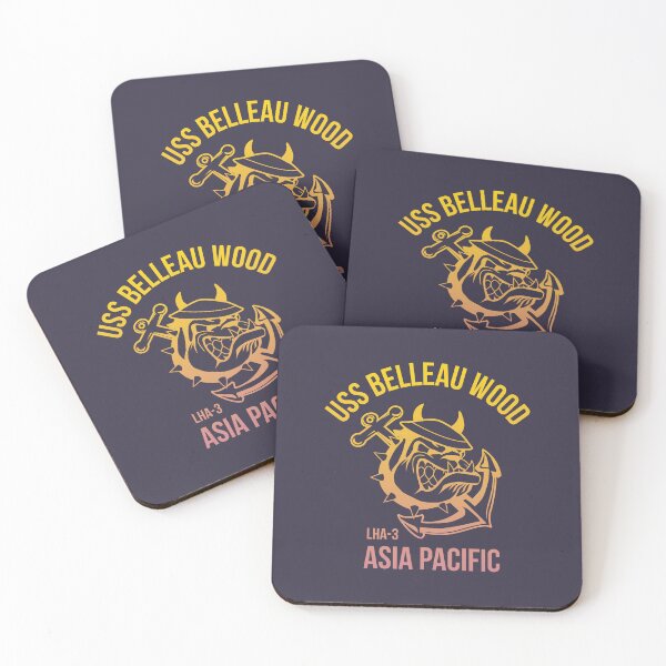 Item preview, USS Belleau Wood Devil Dogs, LHA-3 Asia Pacific designed and sold by pineconebutter.