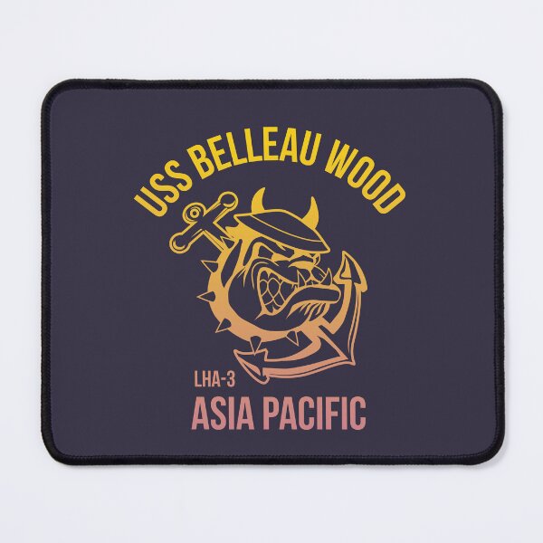 Item preview, USS Belleau Wood Devil Dogs, LHA-3 Asia Pacific designed and sold by pineconebutter.