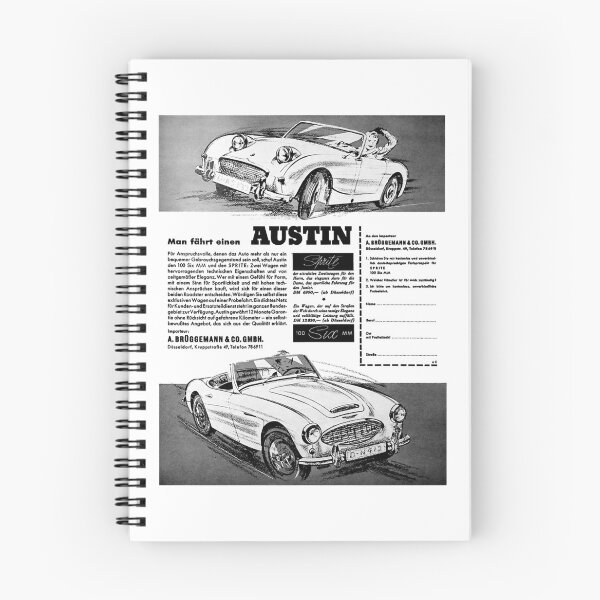 Item preview, AUSTIN HEALEY SPRITE - ADVERT designed and sold by BornHybridCom.