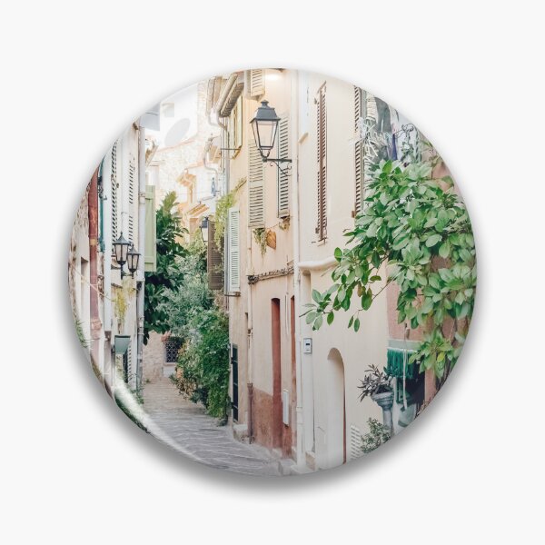 Item preview, Antibes France Travel Print, French Riviera Wall Art, Côte d'Azur Print, Provence Town Pastel Street designed and sold by radub85.