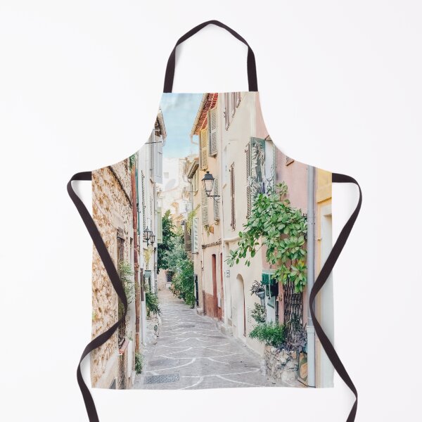 Item preview, Antibes France Travel Print, French Riviera Wall Art, Côte d'Azur Print, Provence Town Pastel Street designed and sold by radub85.