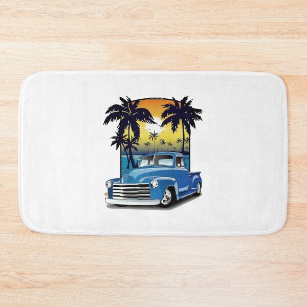 Item preview, 1948 Blue Chevrolet Pickup Truck California Beachin Printed  designed and sold by vitda lupi.