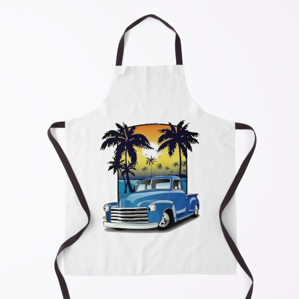 Item preview, 1948 Blue Chevrolet Pickup Truck California Beachin Printed designed and sold by vitda lupi.
