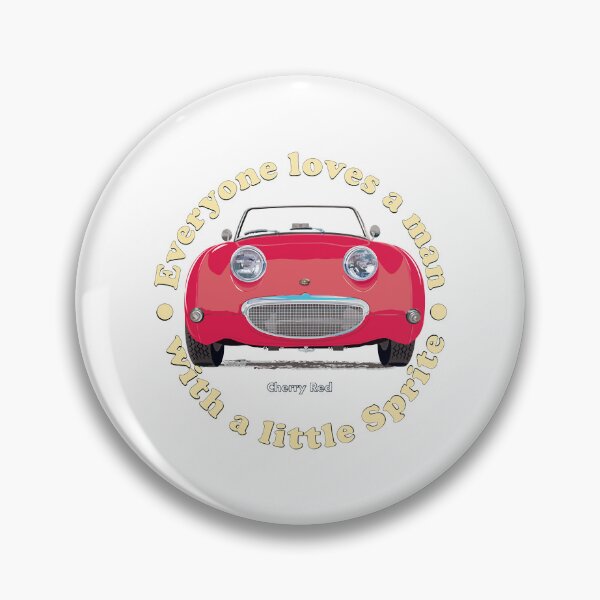 Item preview, Cherry Red Bug-eyeFrog-eye Everyone loves a man with a little Sprite! designed and sold by BornHybridCom.