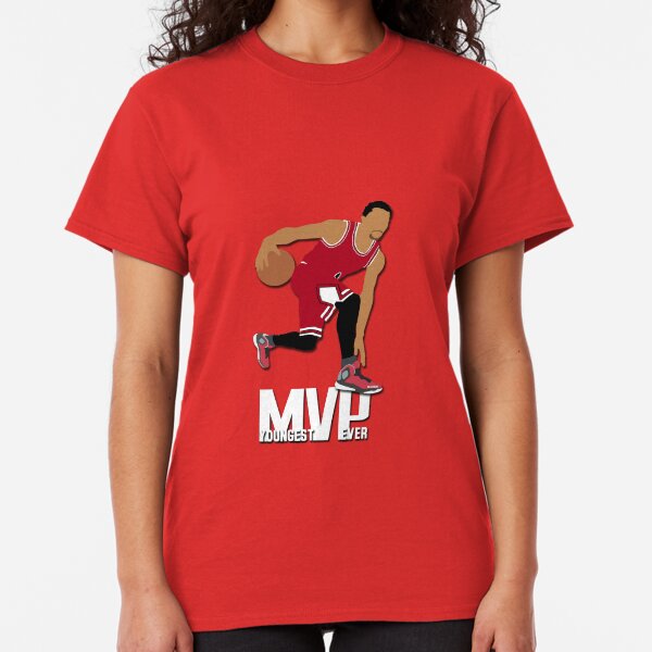 Derrick Rose MVP Chicago Bulls Camiseta clásica