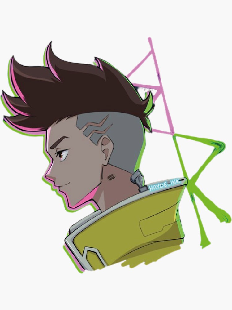 Characters Of Cyberpunk Edgerunners Anime Sticker for Sale by justwish