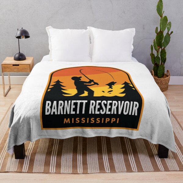 Item preview, Barnett Reservoir Mississippi Fishing designed and sold by HalpinDesign.