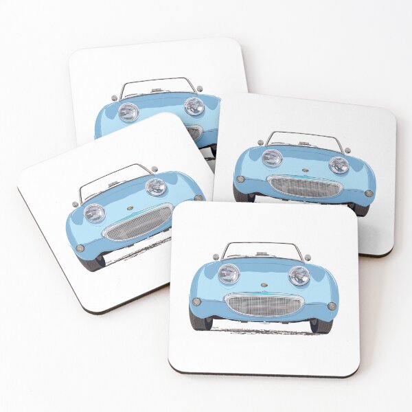 Item preview, Iris Blue FrogeyeBugeye Sprite, the little 'Healey' – with a big smile! designed and sold by BornHybridCom.