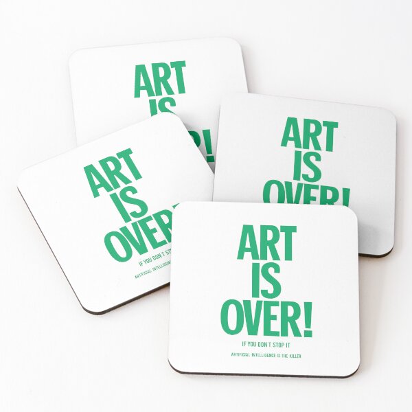 Item preview, Art is over - yoko - artificial intelligence designed and sold by Boogosh.
