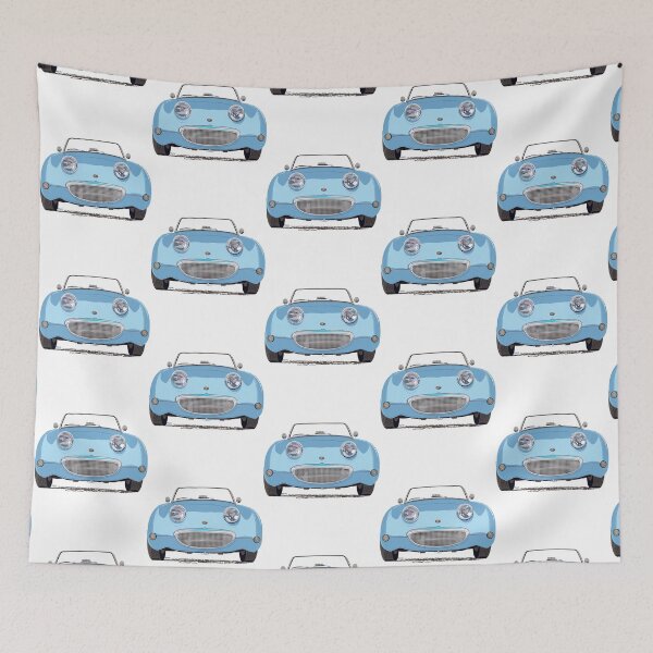 Item preview, Iris Blue FrogeyeBugeye Sprite, the little 'Healey' – with a big smile! designed and sold by BornHybridCom.