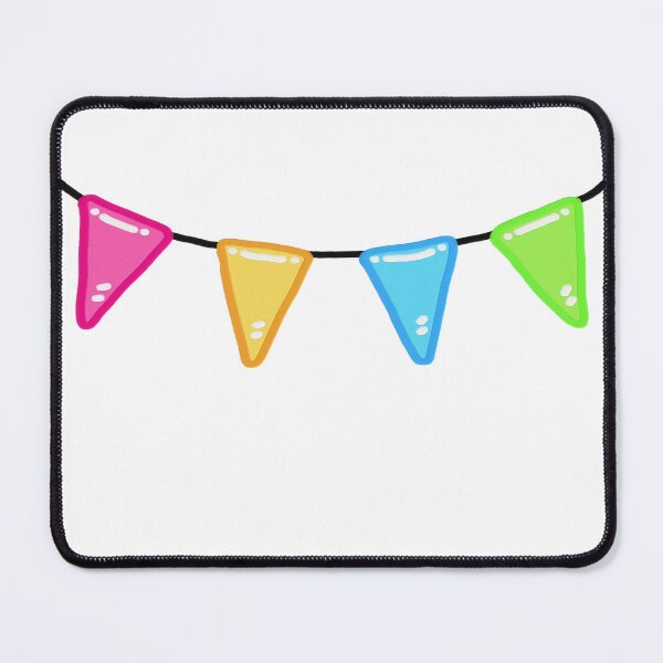 Item preview, Colorful Party Flag in oil painting style designed and sold by pamaripai.