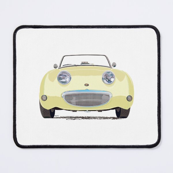 Item preview, Primrose Yellow FrogeyeBugeye Sprite, the little &39;Healey&39; with a big smile! designed and sold by BornHybridCom.