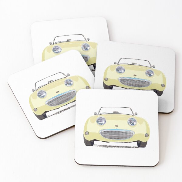 Item preview, Primrose Yellow FrogeyeBugeye Sprite, the little &39;Healey&39; with a big smile! designed and sold by BornHybridCom.