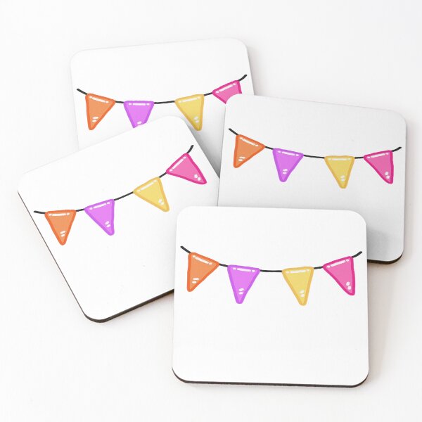 Item preview, Colorful Party Flag in oil painting style designed and sold by pamaripai.