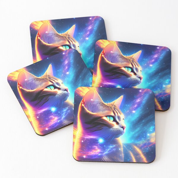 Item preview, Cute Cat Galactic Style designed and sold by VitalDesigner.