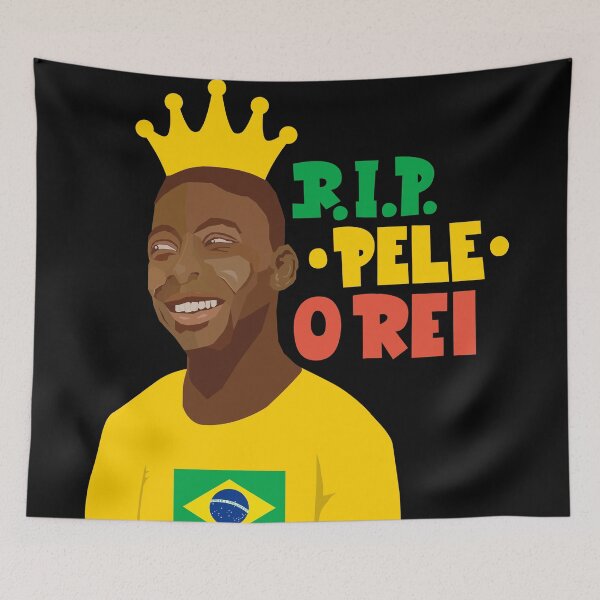 Item preview, Pele - Famous footballers - Brasil - R.i.P. pele designed and sold by Boogosh.