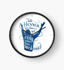 Takk Herren for han er god Clock