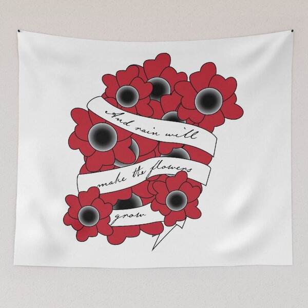 Item preview, And Rain Will Make the Flowers Grow designed and sold by Evelyn Montgomery.