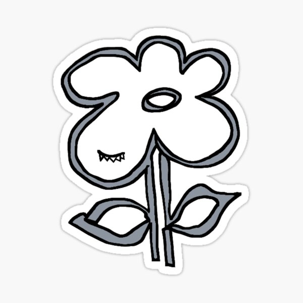 Flower Sticker