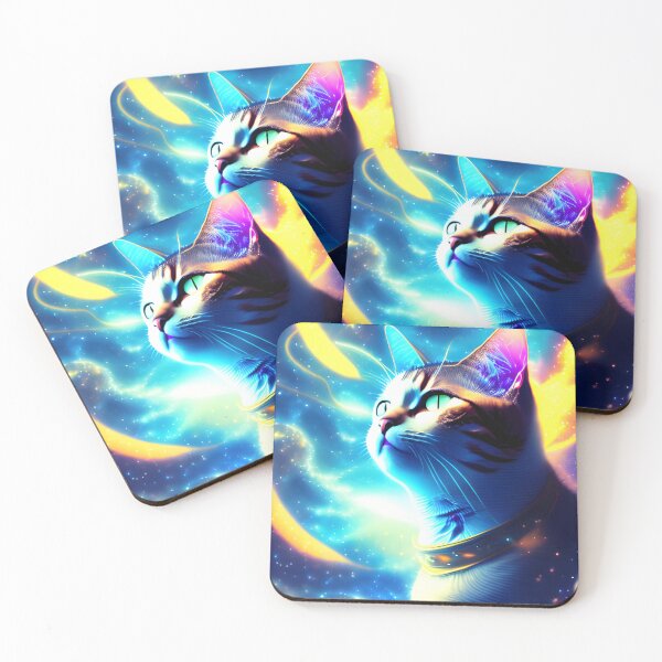 Item preview, Beautiful Kitten In Galactic Style designed and sold by VitalDesigner.