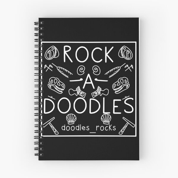 Item preview, Rock A Doodles Logo (white) designed and sold by RockADoodles.