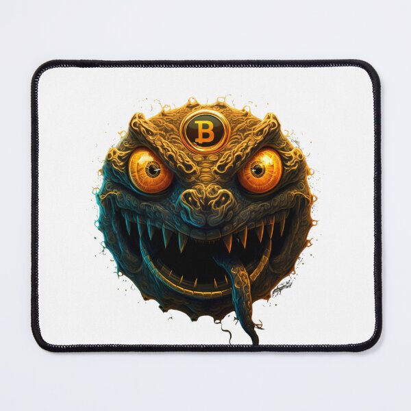 Item preview, The Bitcoin Monster designed and sold by CryptoBeings.