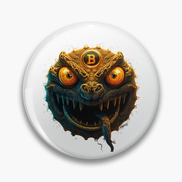Item preview, The Bitcoin Monster designed and sold by CryptoBeings.