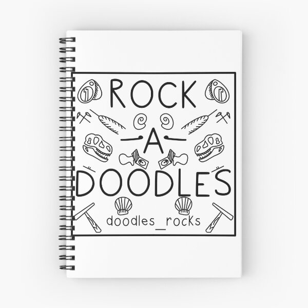 Item preview, Rock A Doodles Logo (black) designed and sold by RockADoodles.