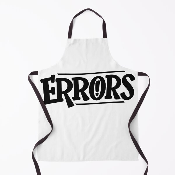 Item preview, Errors! (white) designed and sold by Daluyong.