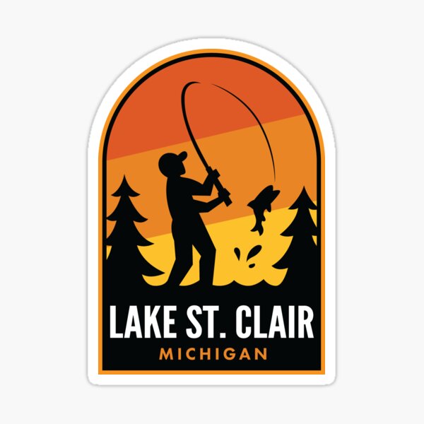 Item preview, Lake St Michigan Fishing designed and sold by HalpinDesign.