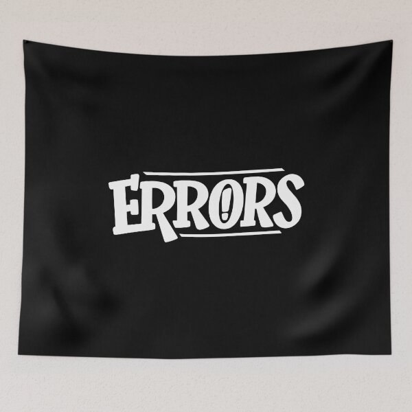 Item preview, Errors! (black) designed and sold by Daluyong.