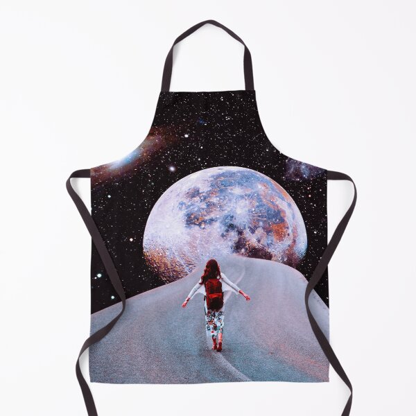 Artikelvorschau, Gehen in der surrealen Collage der kosmischen Straße entworfen und verkauft von Yasmine khalifa.