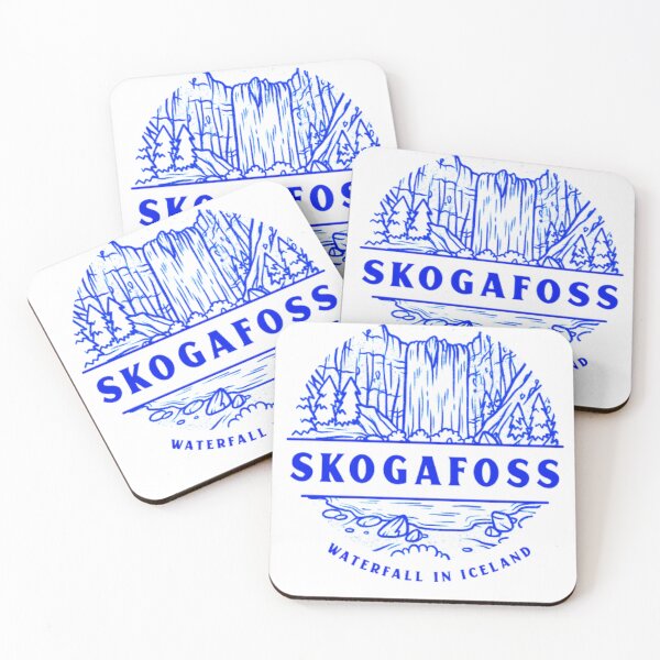 Item preview, Icelandic Skógafoss waterfalls designed and sold by TheRightHonMP.