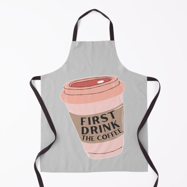 Item preview, First Drink the Coffee designed and sold by KGoPrintables.