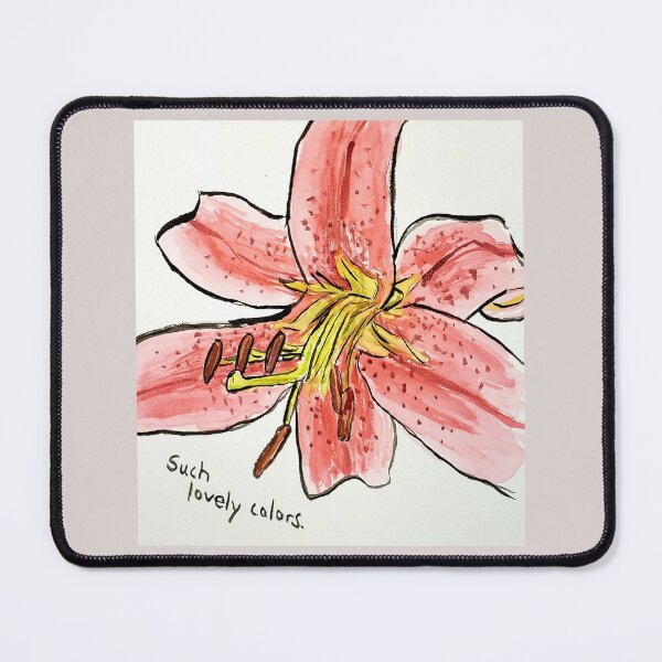 Item preview, Etegami Amaryllis Belle en Rose designed and sold by EtegamiJourney.