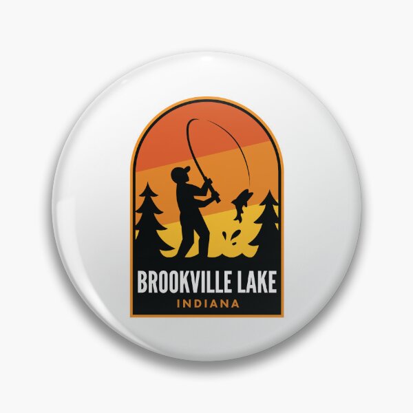 Item preview, Brookville Lake Indiana Fishing designed and sold by HalpinDesign.