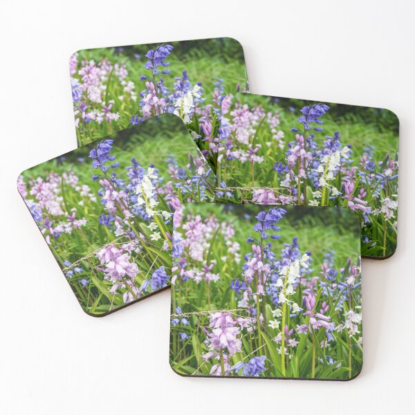 Item preview, Bluebells, Pink, White And Blue designed and sold by Paul Thompson Photography.