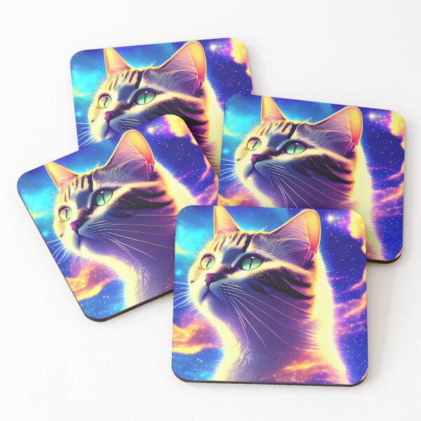 Item preview, Galactic Cat In Universe Style designed and sold by VitalDesigner.